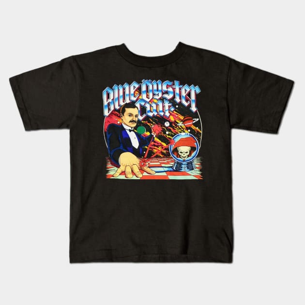 blue oyster cult Kids T-Shirt by shout bay_city